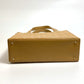 CHANEL A17809 CC Coco Mark Chocolate Bar Bag, Semi-Shoulder Handbag, Shoulder Tote Bag, Calfskin, Women's, Beige