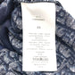 Dior 123R02A4022 Oblique Fleece Short Dress, Hooded, Cotton, Women's, Navy