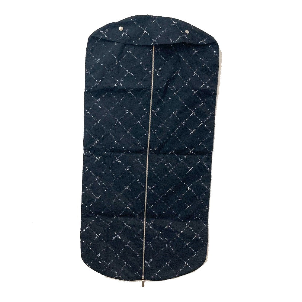 CHANEL Travel Line Boston Bag, Travel Bag, Garment Bag, Nylon, Women's, Black