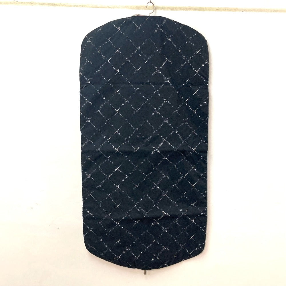 CHANEL Travel Line Boston Bag, Travel Bag, Garment Bag, Nylon, Women's, Black