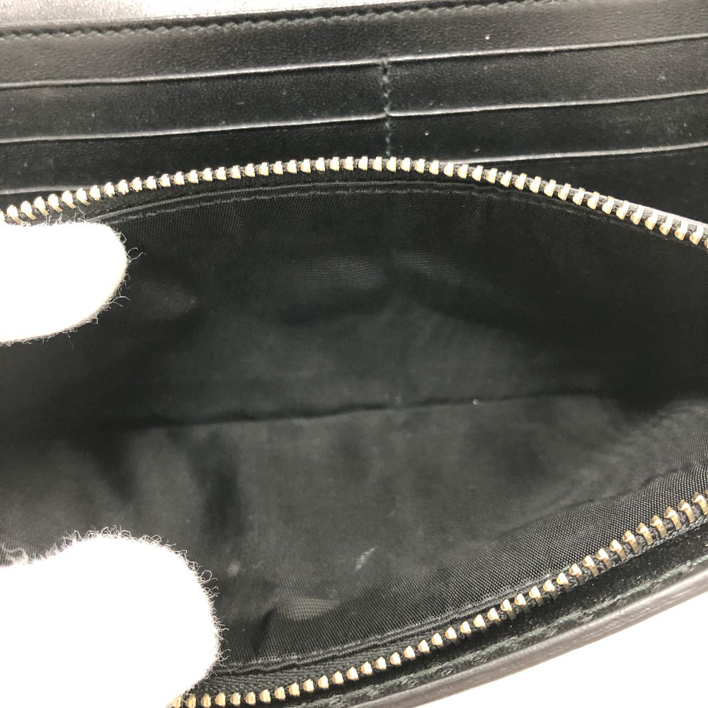 Dior ロゴ/斜め掛け JADIOR カバン チェーンウォレット ショルダーバッグ レザー レディース ブラック