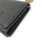Dior ロゴ/斜め掛け JADIOR カバン チェーンウォレット ショルダーバッグ レザー レディース ブラック