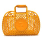 FENDI 8GH389 Bucket Medium Bag, Plastic Handbag, Women's, Orange