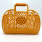 FENDI 8GH389 Bucket Medium Bag, Plastic Handbag, Women's, Orange