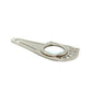 HERMES Cheval Horse Motif Magnifying Glass Bookmark, Stainless Steel, Unisex, Silver