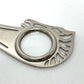 HERMES Cheval Horse Motif Magnifying Glass Bookmark, Stainless Steel, Unisex, Silver
