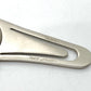 HERMES Cheval Horse Motif Magnifying Glass Bookmark, Stainless Steel, Unisex, Silver