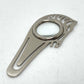 HERMES Cheval Horse Motif Magnifying Glass Bookmark, Stainless Steel, Unisex, Silver