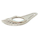 HERMES Cheval Horse Motif Magnifying Glass Bookmark, Stainless Steel, Unisex, Silver