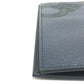 Salvatore Ferragamo Gancini Men's Leather Long Wallet in Navy
