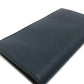 Salvatore Ferragamo Gancini Men's Leather Long Wallet in Navy
