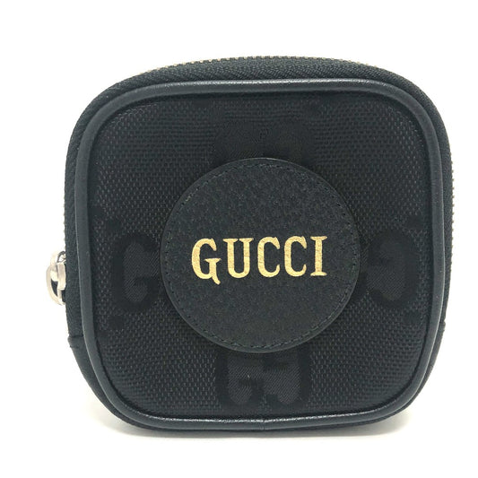 GUCCI 645060 GG オフザグリッド 財布 コインケース GGキャンバス メンズ ブラック