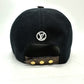 LOUIS VUITTON M76947 Play Flower Embroidered Cap, Cotton, Women's, Brown