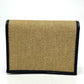 GUCCI 621887 Horsebit Compact Wallet, Tri-fold Canvas/Leather, Women's, Beige