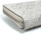 LOUIS VUITTON M81573 Monogram Zippy Wallet Vertical Round Zipper Long Wallet in Taurillon Leather, Men's Gray