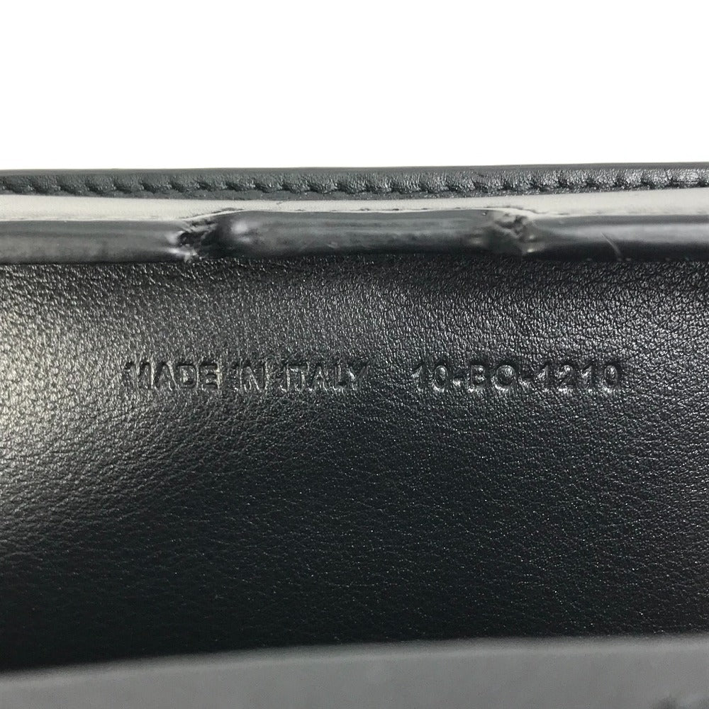 Christian Dior Pochette Bag Crossbody Phone Case Ultra Messenger Shoulder Bag Leather Men's Black