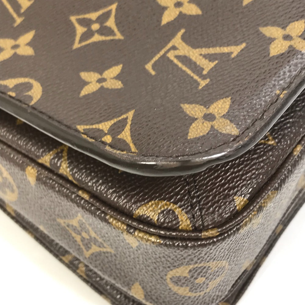 LOUIS VUITTON M44875 モノグラム ポシェットメティス MM 2WAY ショルダーバッグ カバン ハンドバッグ モノグラムキャンバス レディース ブラウン