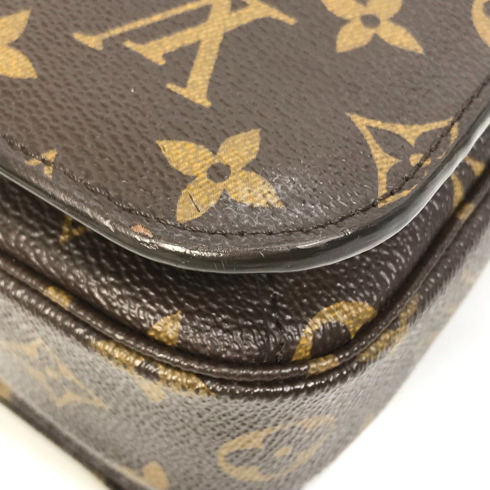 LOUIS VUITTON M44875 モノグラム ポシェットメティス MM 2WAY ショルダーバッグ カバン ハンドバッグ モノグラムキャンバス レディース ブラウン