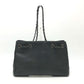 CHANEL CC Coco Mark Tote Bag, Chain Bag, Handbag, Shoulder Bag, Caviar Leather, Women's, Gray