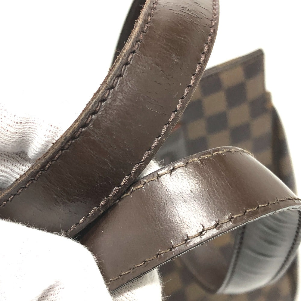 LOUIS VUITTON N51123 Damier Parioli PM Shoulder Bag/Tote Bag in Damier Canvas, Brown, Women's