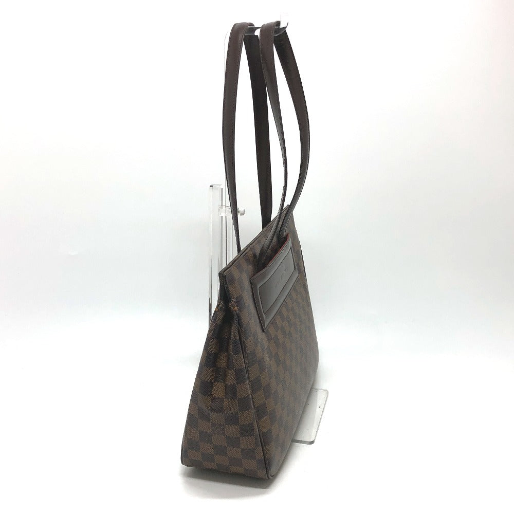 LOUIS VUITTON N51123 Damier Parioli PM Shoulder Bag/Tote Bag in Damier Canvas, Brown, Women's