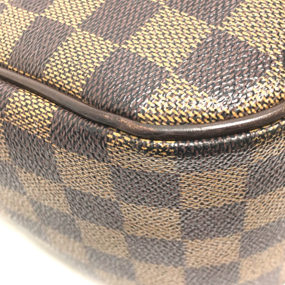 LOUIS VUITTON N51123 Damier Parioli PM Shoulder Bag/Tote Bag in Damier Canvas, Brown, Women's