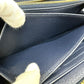 LOUIS VUITTON M82468 Monogram Jacquard Zippy Wallet Long Wallet Fabric Women's Navy