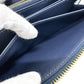 LOUIS VUITTON M82468 Monogram Jacquard Zippy Wallet Long Wallet Fabric Women's Navy