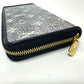 LOUIS VUITTON M82468 Monogram Jacquard Zippy Wallet Long Wallet Fabric Women's Navy