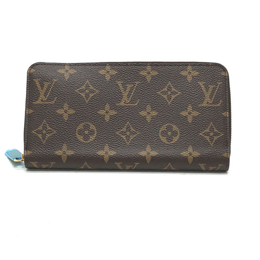 LOUIS VUITTON M42616 モノグラム ジッピー ウォレット ラウンドファスナー 長財布 モノグラムキャンバス レディース ブラウン