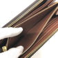 LOUIS VUITTON M42616 Monogram Zippy Wallet, Round Zipper Long Wallet, Monogram Canvas, Women's, Brown