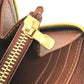 LOUIS VUITTON M42616 Monogram Zippy Wallet, Round Zipper Long Wallet, Monogram Canvas, Women's, Brown