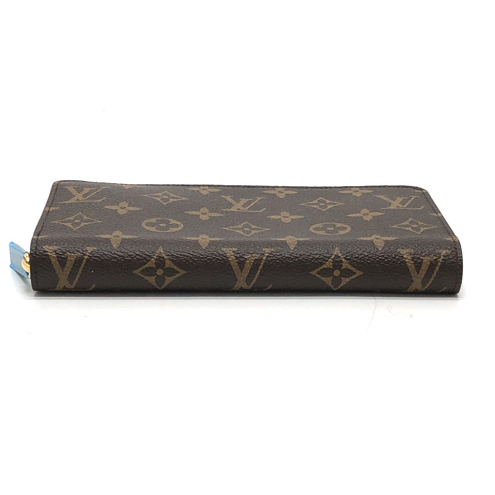 LOUIS VUITTON M42616 Monogram Zippy Wallet, Round Zipper Long Wallet, Monogram Canvas, Women's, Brown