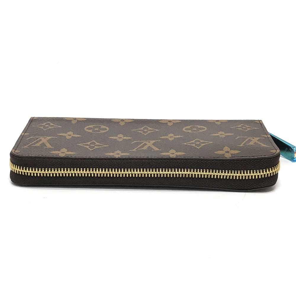 LOUIS VUITTON M42616 Monogram Zippy Wallet, Round Zipper Long Wallet, Monogram Canvas, Women's, Brown