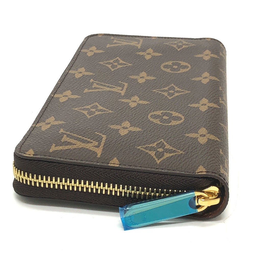 LOUIS VUITTON M42616 Monogram Zippy Wallet, Round Zipper Long Wallet, Monogram Canvas, Women's, Brown