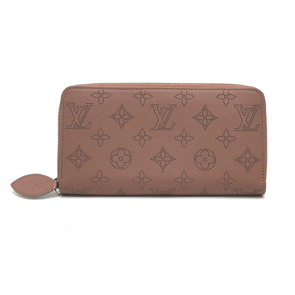 LOUIS VUITTON M61868 Monogram Mahina Zippy Wallet, Round Zipper Long Wallet, Monogram Mahina, Women's, Pink