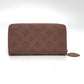 LOUIS VUITTON M61868 Monogram Mahina Zippy Wallet, Round Zipper Long Wallet, Monogram Mahina, Women's, Pink