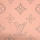 LOUIS VUITTON M61868 Monogram Mahina Zippy Wallet, Round Zipper Long Wallet, Monogram Mahina, Women's, Pink