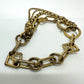 LOUIS VUITTON M65362 Brassele Chaine Vegas Chain Bracelet GP Women's Gold