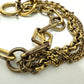 LOUIS VUITTON M65362 Brassele Chaine Vegas Chain Bracelet GP Women's Gold