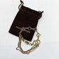 LOUIS VUITTON M65362 Brassele Chaine Vegas Chain Bracelet GP Women's Gold