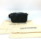 LOUIS VUITTON M81398 Monogram Bubblegram Wallet-on-Strap Long Wallet, Crossbody Clutch Bag, 2-Way Bag, Shoulder Bag, Leather, Women's, Black