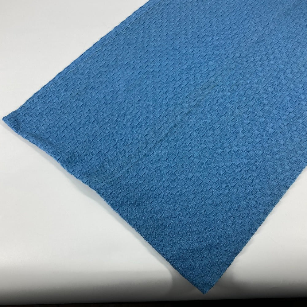 LOUIS VUITTON M75595 マイクロダミエ マフラー カシミヤ メンズ ブルー