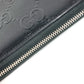 GUCCI 625563 GGエンボス ロングウォレット トラベルケース オーガナイザー ラウンドファスナー 財布 長財布 ウォレット ロングウォレット 長財布 レザー メンズ ブラック
