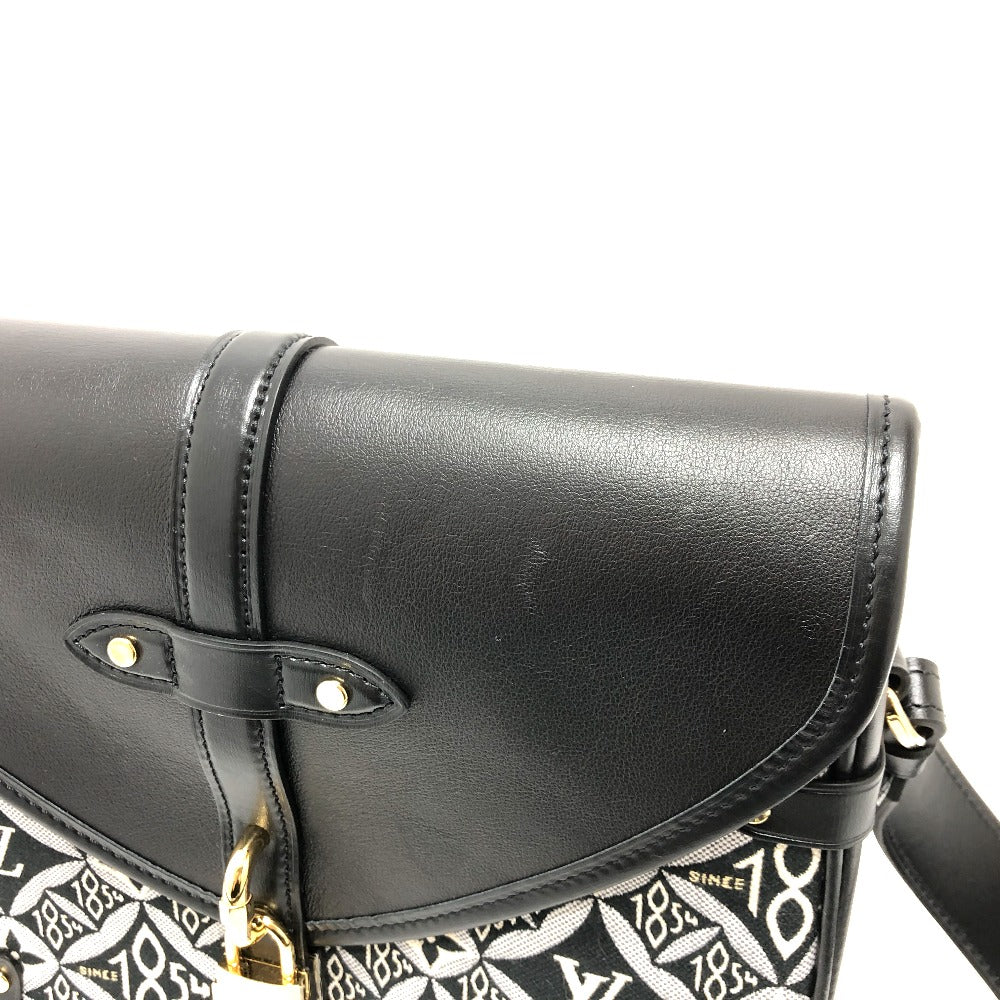 LOUIS VUITTON M57488 Since1854 ネオ ソミュールMM 肩掛けバッグ ショルダーバッグ キャンバス/レザー レディース ブラック/ネイビー