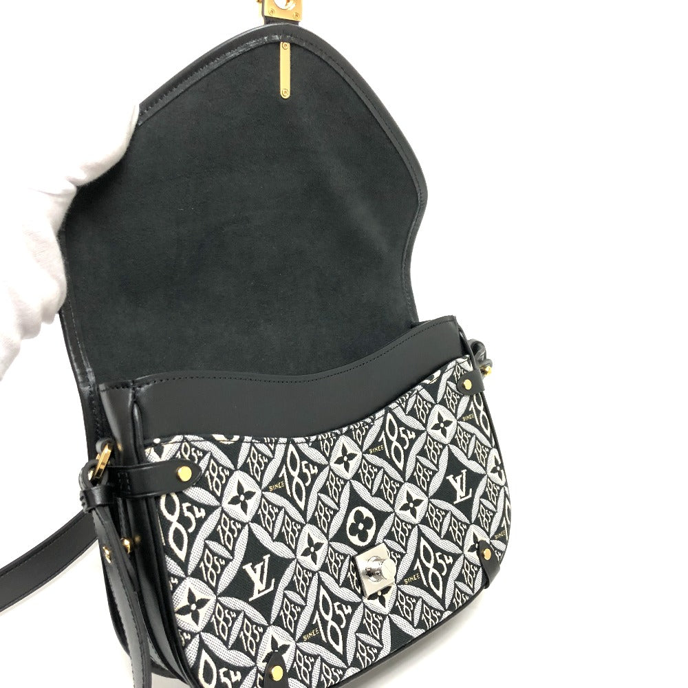 LOUIS VUITTON M57488 Since1854 ネオ ソミュールMM 肩掛けバッグ ショルダーバッグ キャンバス/レザー レディース ブラック/ネイビー