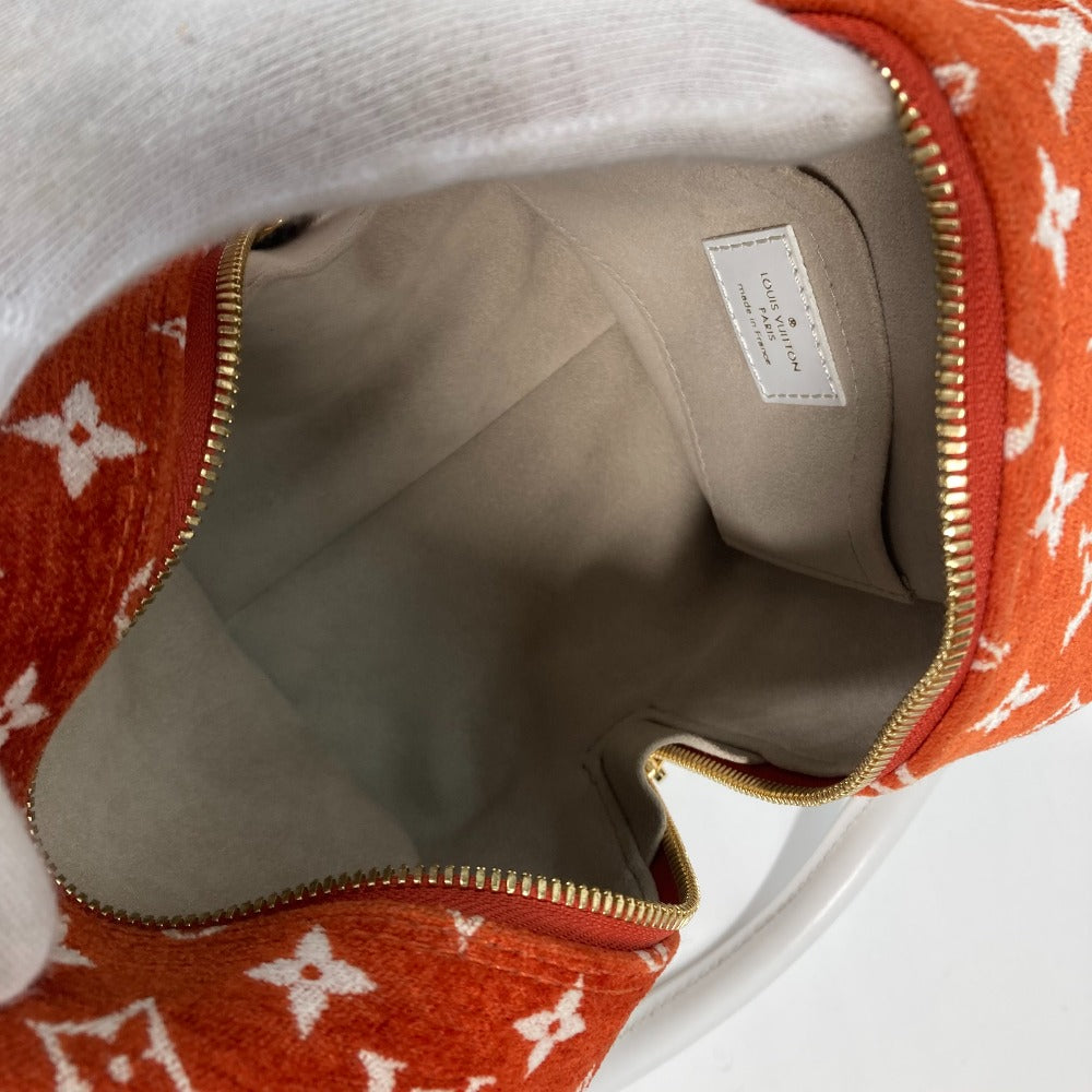 LOUIS VUITTON M46212 LVマッチ スクエア・バッグ 2WAYバッグ チェーン ショルダーバッグ ハンドバッグ ベルベット レディース テラコッタブラウン オレンジ