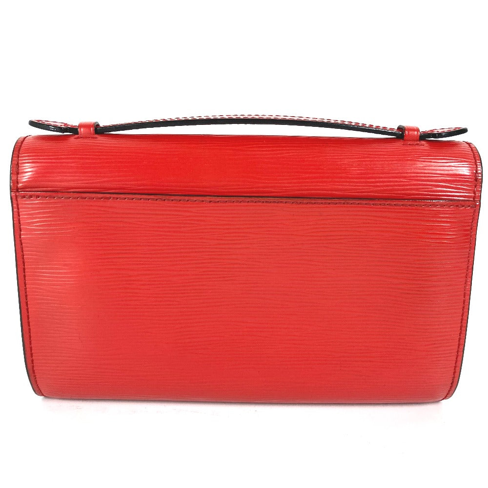 LOUIS VUITTON M54538 エピ クレリー 3WAYバッグ ハンドバッグ クラッチバッグ ショルダーバッグ エピレザー レディース コクリコ レッド