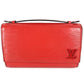 LOUIS VUITTON M54538 エピ クレリー 3WAYバッグ ハンドバッグ クラッチバッグ ショルダーバッグ エピレザー レディース コクリコ レッド