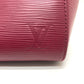 LOUIS VUITTON M94612 マルリー MM 2WAY カバン 肩掛け 斜め掛け ハンドバッグ エピレザー レディース フューシャ シルバー金具